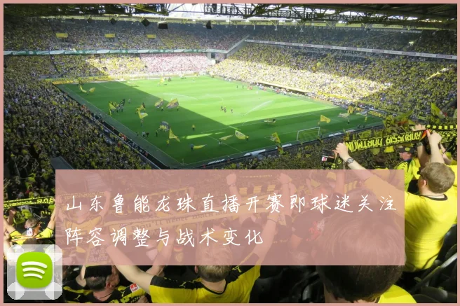 山东鲁能龙珠直播开赛即球迷关注阵容调整与战术变化